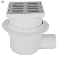 Product KRATKA PP FI 50 POZIOMA  REGUL. NIERDZ / 10x10 BIAŁA  93899 1