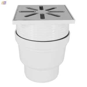 KRATKA PP FI 110 PIONOWA. REGUL. NIERDZ / 15x15 BIAŁA