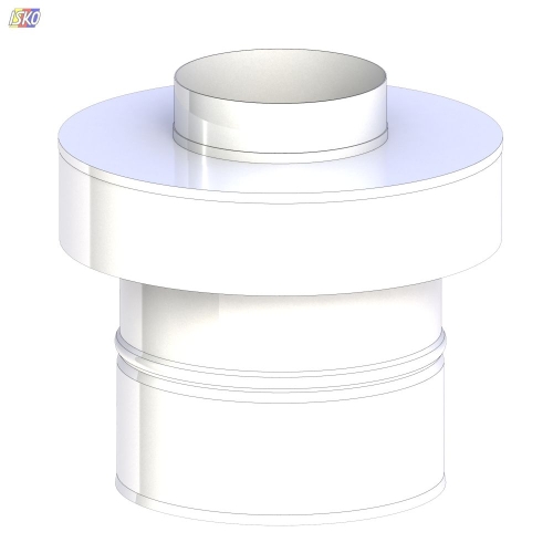 Produkt ZAKOŃCZENIE PONOWE SYSTEMU TWIN 250MM / FI 60/100 MM JEREMIAS 94151