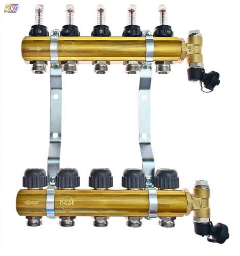 Produkt ROZDZIELACZ MOSIĄDZ PODŁOGOWY  / 7 OBWODOWY HEAT BASIC K&amp;B 94234 1
