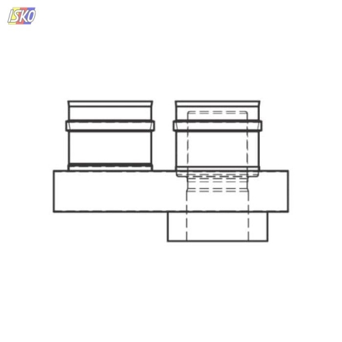 Product ADAPTER SYSTEMU SPALIN 80/125-80/80 VIESSMANN 94456