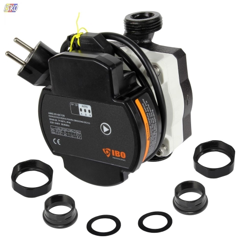 Product POMPA OBIEGOWA AMG 25-80/130 PWM / ZE ŚRUBUNKAMI IBO 94518 1