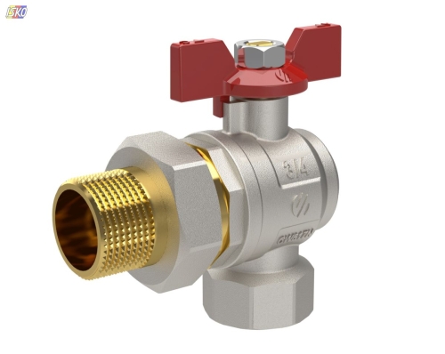 Produkt ZAWÓR WODNY KULOWY KĄTOWY 1" / PÓŁŚRUBUNEK 1 GW-1 1/4GZ MOTYLEK SENA VA30 ARCO 95111 1