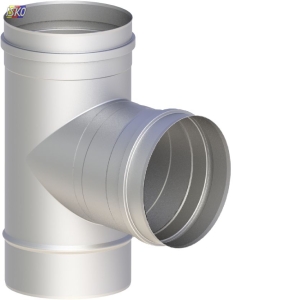 TRÓJNIK 87 ST Z MUFĄ FLEX 0,3/0,4MM / FI 160 , T 0,8MM