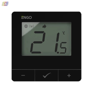 REGULATOR TEMPERATURY E25-230B ZIGBEE /  ENGO INTERNETOWY NATYNKOWY CZARNY