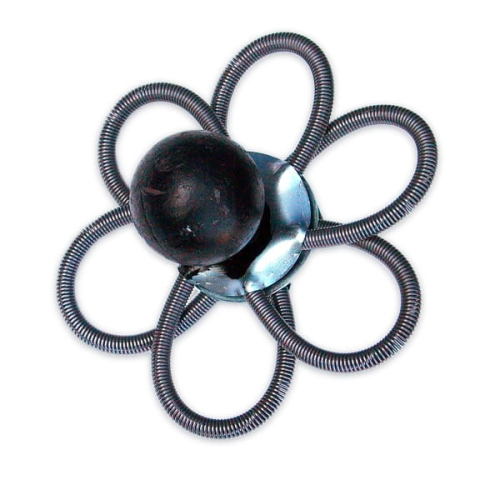 Szczotka sprężynowa z ciężarkiem (kominiarska) fi 150 mm