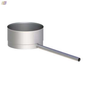MISKA NA KONDENSAT Z RURKĄ ODPŁYWOWĄ / GRUBOŚĆ 0,8MM, ŚR 150