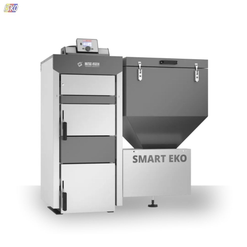 Product KOCIOŁ WĘGLOWY SMART EKO 25KW PRAWY / BEZ ZAPALARKI, STEROWNIK PLATINUM METAL FACH 99379