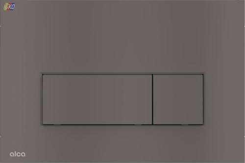 Produkt PRZYCISK PODWÓJNY GUN METAL MAT / SERIA THIN 5, DO SYSTEMÓW PODTYNKOWYCH ALCADRAIN PL 99952