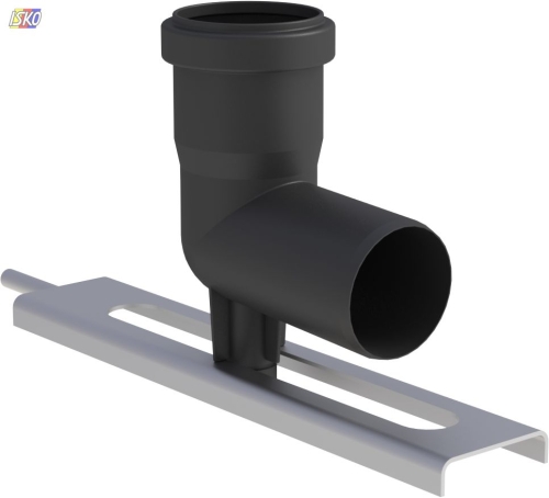 Produkt KOLANO 87 ST 80 MM Z PODPORĄ  / SZYNĄ MOCUJĄCĄ JEREMIAS 100335