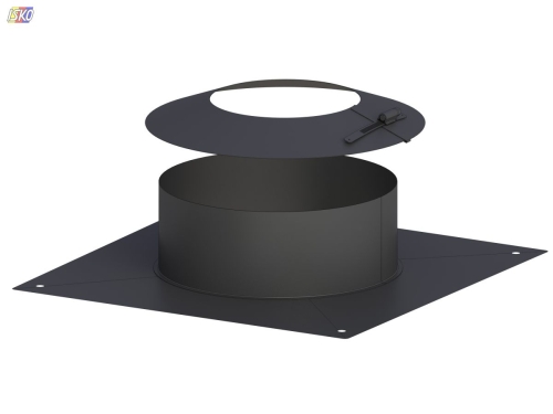Product KRÓCIEC DYLATACYJNY 60 MM Z KOŁNIERZEM / CZARNY JEREMIAS 100348