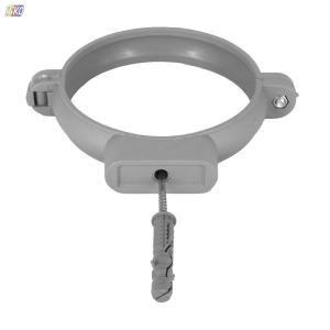 UCHWYT PP POJEDYNCZY Z KOŁ.110MM SZARA