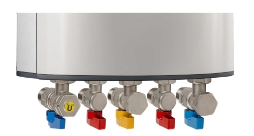 Product ZESTAW ZAWORÓW KĄTOWYCH MAG STANDARD / Z FILTRAMI I MAGNESEM DO KOTŁÓW GAZOWYCH 2F UNIWERSALNY TOP-THERM 103497