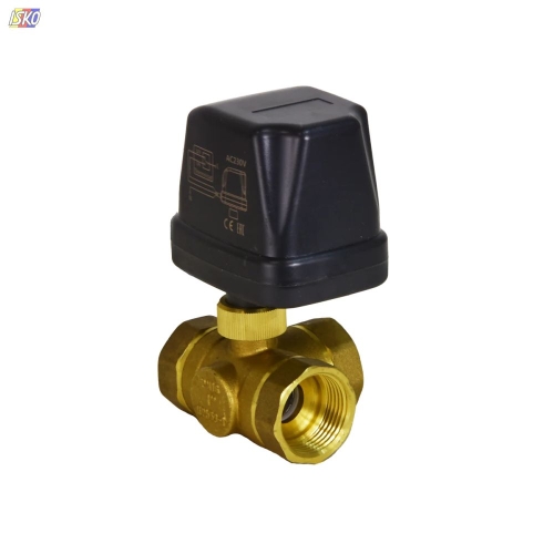 Produkt ELEKTROZAWÓR KULOWY DN25 - 3 DROGOWY IBO 103863