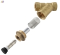 Product FILTR SKOŚNY DN50  Z MAGNESEM / G 2" FERRO 104219 2