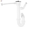 Product SYFON ZLEWOZMYWAK. 1-KOMOR. 2" / RUROWY, Z PODŁACZENIEM, PRZELEWOWY,  104430 2