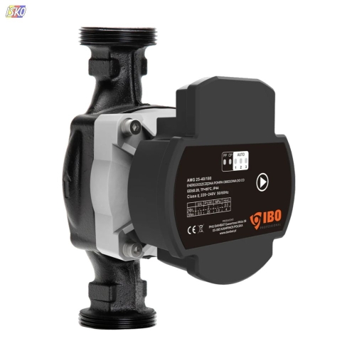Product POMPA OBIEGOWA AMG 25-40/180 PWM / ZE ŚRUBUNKAMI IBO 104780