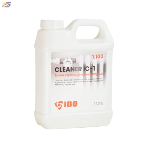 Product ŚRODEK CZYSZCZĄCY CLEANER IC-1 / DO INSTALACJI C.O. 1L IBO 104836 1