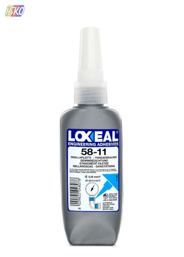 Product KLEJ LOXEAL 58-11 250ML / KLEJ DO POŁĄCZENIA GWINTÓW/ŚREDNIODEMONTOWALNY UNIPAK 105182 1
