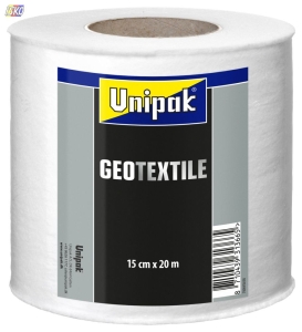 WŁÓKNINA GEOTEXTILE 15CMX20M / MOCNA ELASTYCZNA WŁÓKNINA DO UŻYTKU RAZEM Z HBS-200