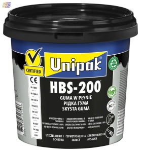 UNIPAK HBS-200 1L / PŁYNNA GUMA DO STOSOWANIA Z WŁÓKNINĄ GEOTEXTIL