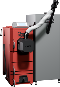 Kocioł dwupaliwowy na drewno i pellet MPM Wood Pell 18 kW