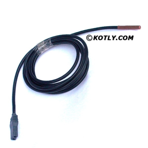 Czujnik temperatury do sterownika TECH KTY z wtyczką - 2.5m