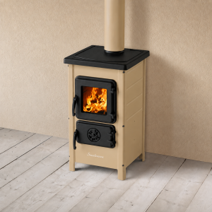 Wood-Burning Cooking Stove SD HAPPY  – cream