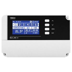 Przewodowo-bezprzewodowy sterownik TECH L-4X WiFi EU