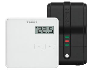 Regulator pokojowy dwustanowy Tech ST-294 V2 - Biały