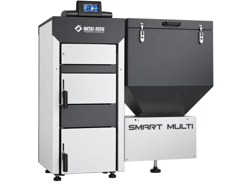 Kocioł na ekogroszek i pellet Metal-Fach SMART MULT