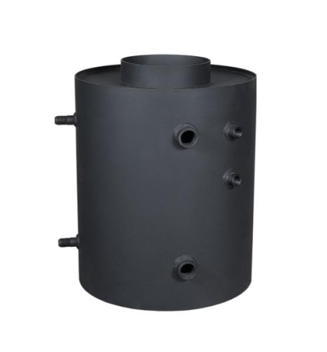 Turbodym wodny nagrzewnica pionowa z wężownicą