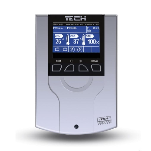 Sterownik TECH ST-431N EU do zaworu mieszającego i pompy