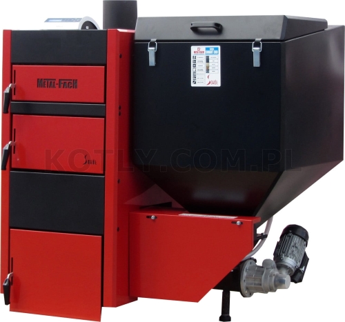 Piec z podajnikiem na ekogroszek Metal-Fach Smart EKO 25 kW