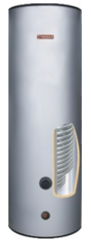 Bojler Termica do pomp ciepła 500 L ErP C ze stali nierdzewnej z 2 wężownicami