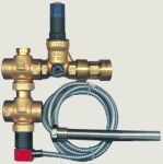 Zawór schładzający dwufunkcyjny SYR 5067 - 3/4 z reduktorem ciśnienia z kapilarą 5m