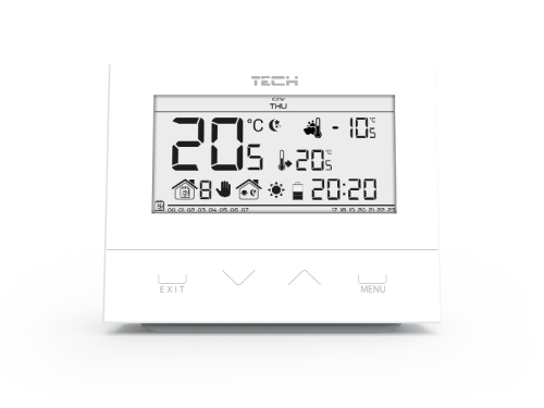 Sterownik pokojowy TECH ST-292 V2 - bezprzewodowy do kotłów STALMARK