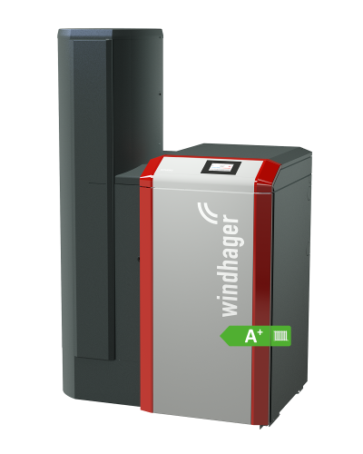 Kotły Windhager na pellet, drewno, zrębkę