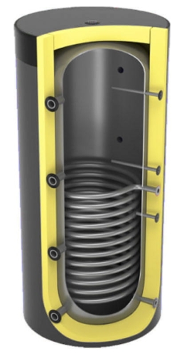 Zbiornik akumulacyjny z 1 wężownicą LEMET 1000 L