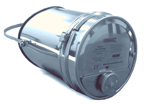 Ogranicznik ciągu kominowego W2 ze stali kwasoodpornej