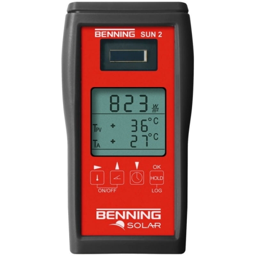 Miernik pomiaru nasłonecznienia i temperatury BENNING SUN2