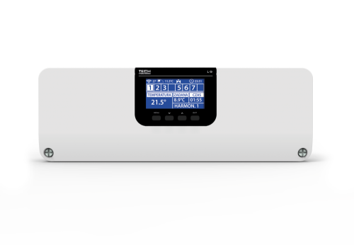 Przewodowy sterownik siłowników termostatycznych L-9R