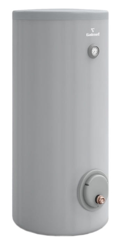 Zasobnik c.w.u. Galmet MAXI 300l z 1 dużą wężownicą spiralną do pomp ciepła