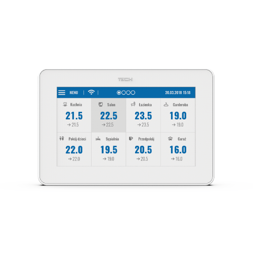 Przewodowy panel kontrolny M-9R Tech WiFi