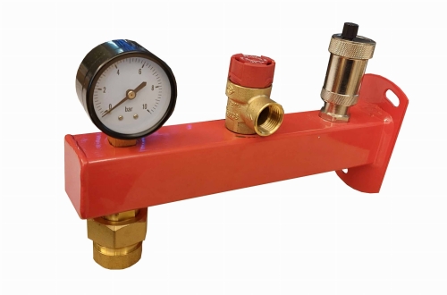 Grupa bezpieczeństwa Capricorn 3 bar do instalacji C.O ze szybkozłączką