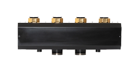 Rozdzielacz do instalacji c.o. 3-obiegowy z izolacją do 150 kW