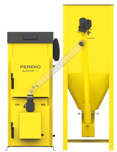 Kocioł na pellet PEREKO QmPell Evo 12 kW