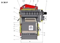 Kocioł na pellety ATMOS  D 30P - 30kW