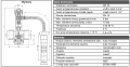 Zawór schładzający jednofunkcyjny REGULUS BVTS z kapilarą 4 m