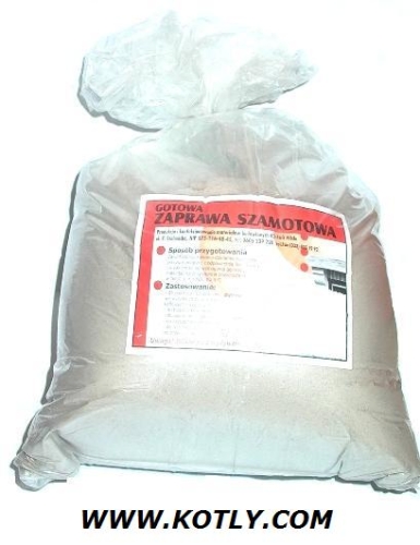 Zaprawa Szamotowa 10 kg - do 1250 Stopni Celcujsza